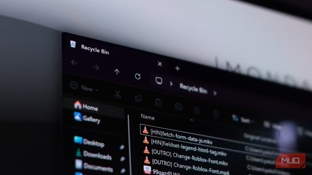 Windows 11 doesn't really delete files until you run this command