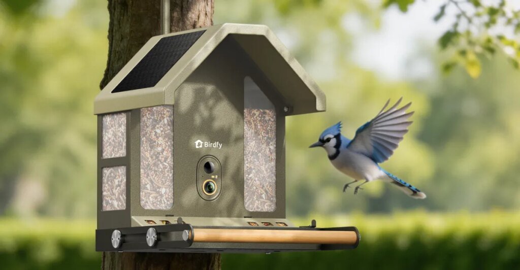 Birdfy’s new 4K feeder wants to teach you about the birds it identifies