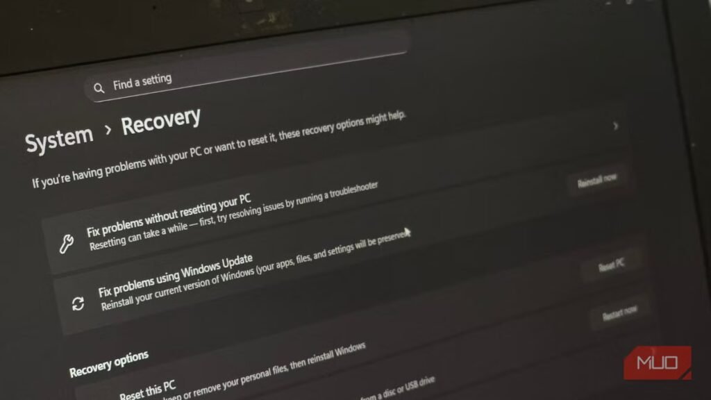 Don’t reinstall Windows to fix your problems — try this simple trick first Don't reinstall Windows to fix your problems — try this simple trick first