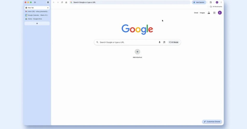 Google Chrome rolling out vertical tabs, fullscreen reading mode 