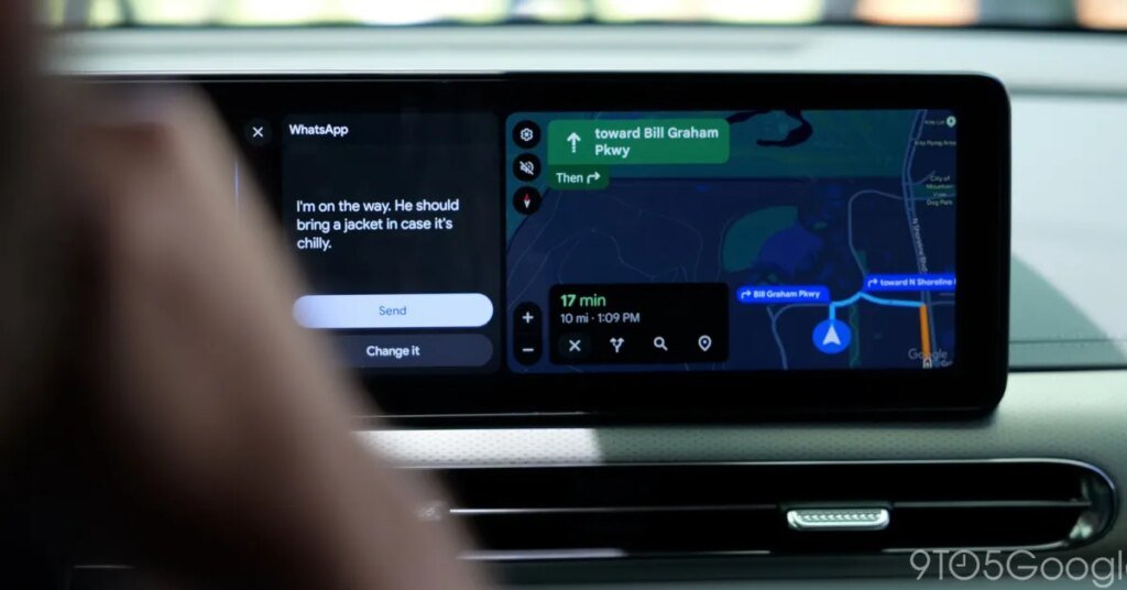 Google Maps adds bigger street labels on Android Auto