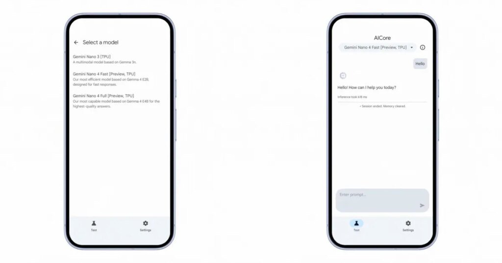 Google previews Gemini Nano 4 for Android AICore, coming this year