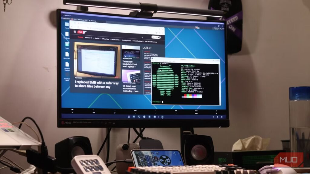 I installed Linux on my Pixel and turned it into a pocket workstation