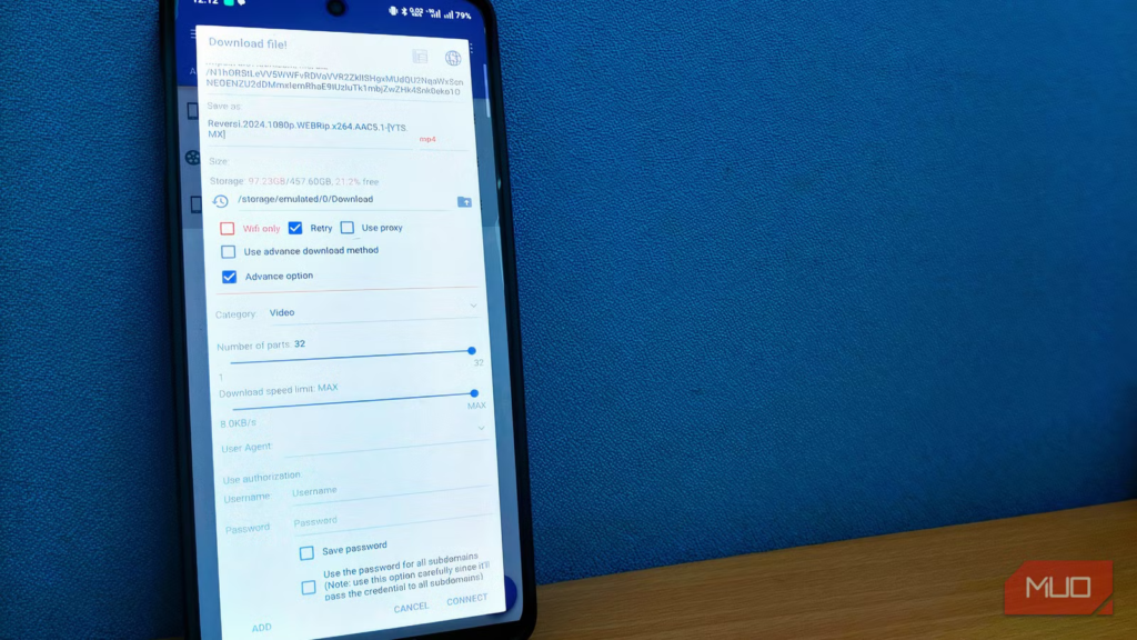 I started using this Android app and my downloads went from 50 Mbps to 500 Mbps