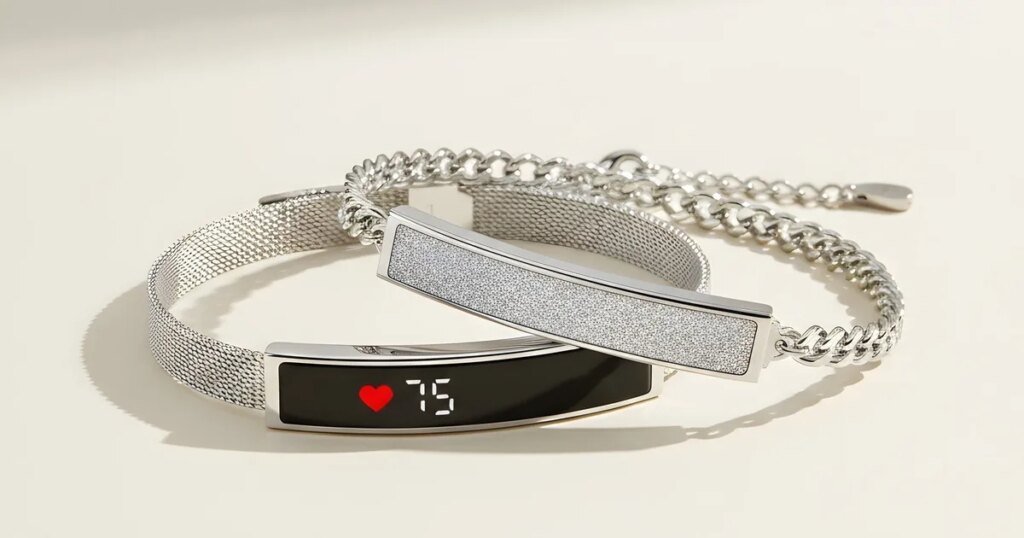 Inllie's bracelet is the classiest fitness wearable I've ever seen, and it doesn't cost a bomb