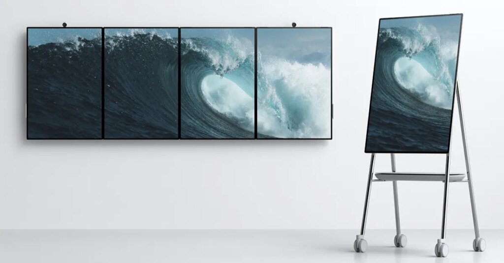 Microsoft’s finally giving up on its massive Surface Hub touchscreen displays Microsoft’s finally giving up on its massive Surface Hub touchscreen displays