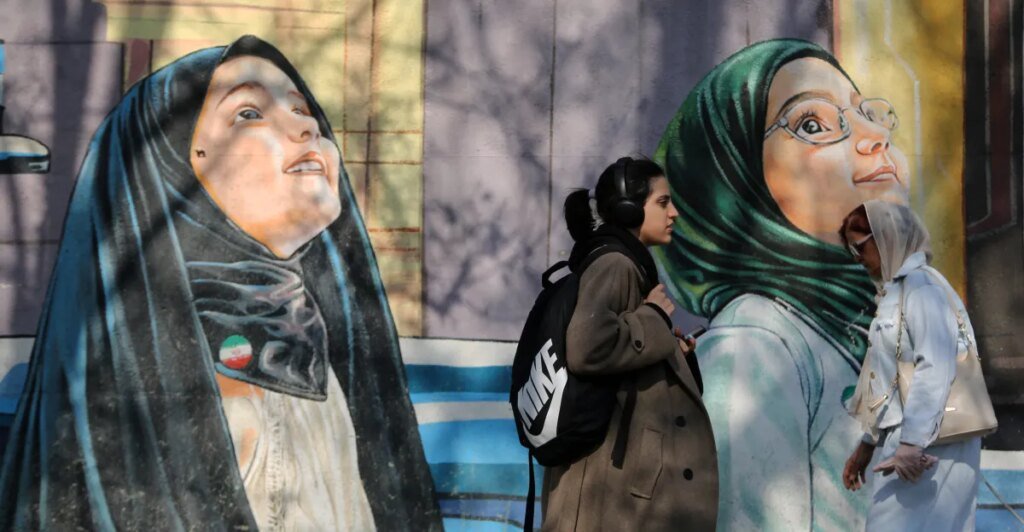 The Iranian women Trump ‘saved’ from execution are simultaneously real and AI-manipulated