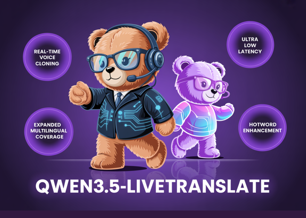 Alibaba Qwen Team Introduces Qwen3.5-LiveTranslate-Flash: Real-Time Multimodal Interpretation Across 60 Languages at 2.8-Second Latency Alibaba Qwen Team Introduces Qwen3.5-LiveTranslate-Flash: Real-Time Multimodal Interpretation Across 60 Languages at 2.8-Second Latency