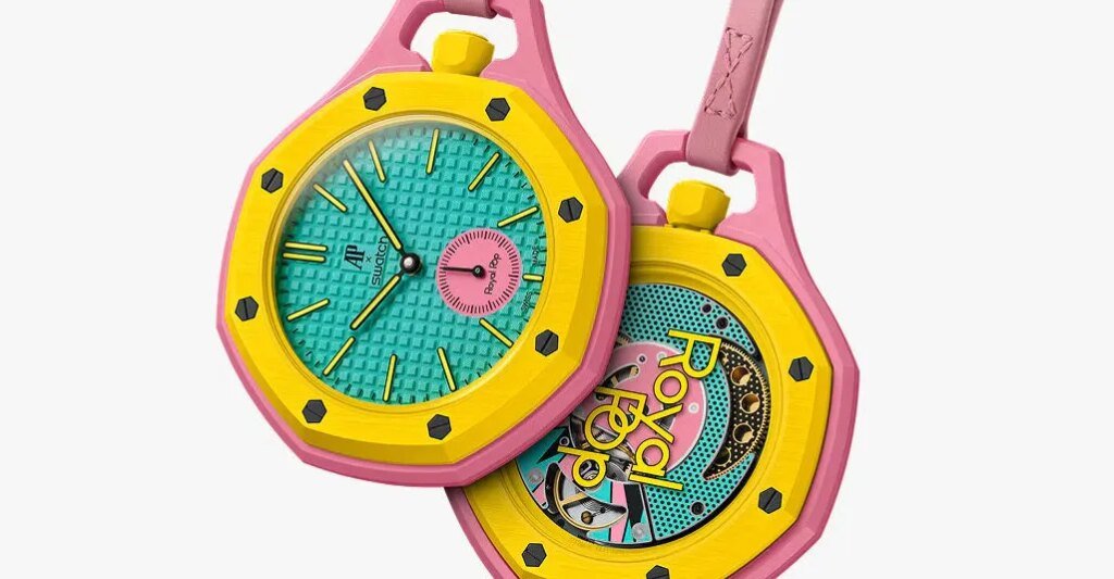 Audemars Piguet and Swatch made a $400 ‘pop’ pocket watch