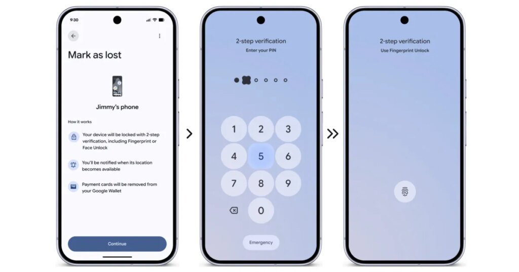 Find Hub ‘Mark as lost’ will require biometrics, hide Quick Settings