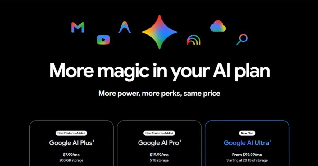 Google clarifies its slightly confusing pair of AI Ultra plans