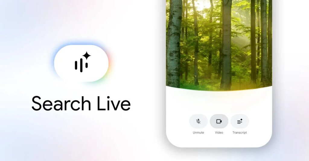 Google rolling out a really vibrant Search Live redesign