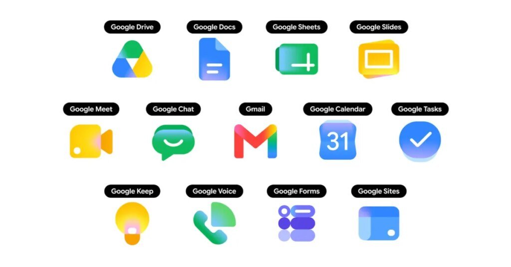 Gradient Google icon redesign rolling out on Android, iOS, & web [U]