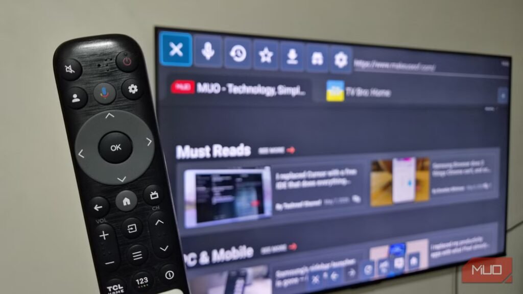 I installed a browser on my smart TV, and it changed how I use it
