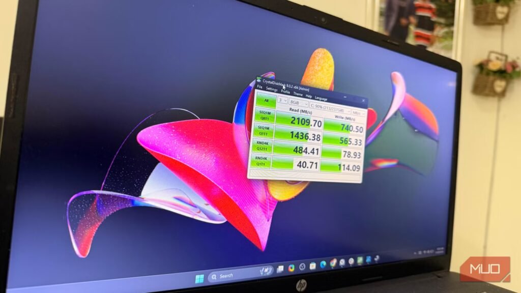 I switched one USB policy setting in Device Manager and my file transfer speeds doubled