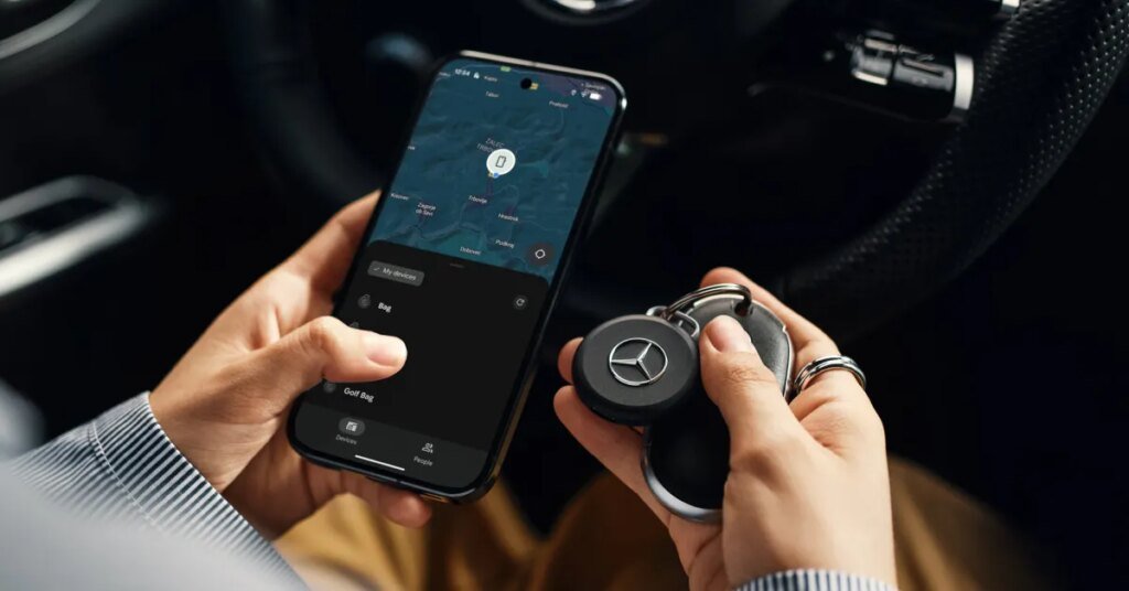 Mercedes-Benz has a key tracker with Android, iPhone tracking