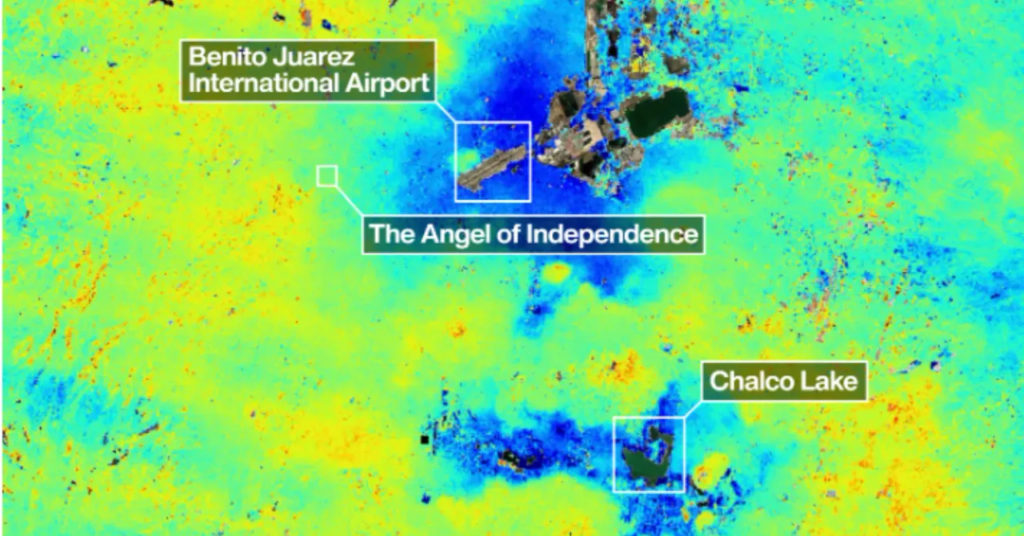 Mexico City Is Sinking. A Powerful NASA Satellite Just Revealed How Fast