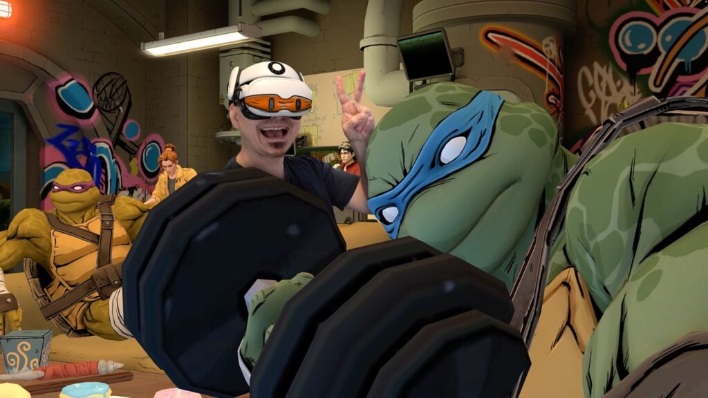 My friends and I became the Ninja Turtles, and my Friday nights will never be the same again
