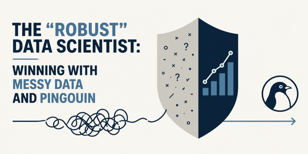 The 'Robust' Data Scientist: Winning with Messy Data and Pingouin