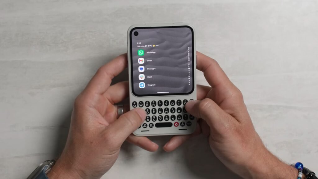 Clicks just showed its BlackBerry-inspired Communicator in action — and it looks worth the wait Clicks just showed its BlackBerry-inspired Communicator in action — and it looks worth the wait