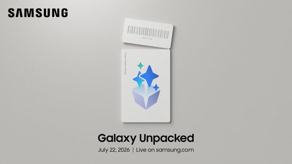 Samsung has announced its summer Galaxy Unpacked event for July 22.